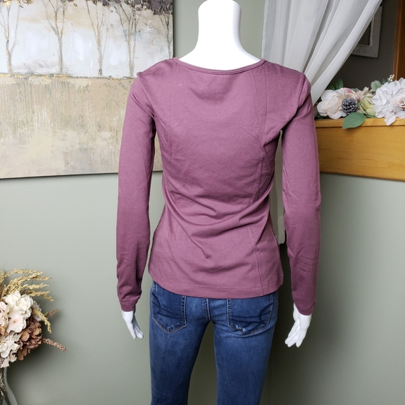 NWT Mauve Lace Top - Picture 3 of 6